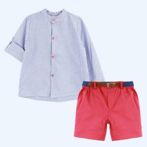 Conjunto de camisa rayas y pantalón de Baby - Ferr