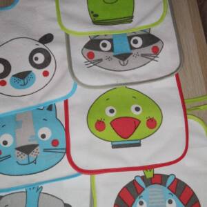 Set babero rizo 7 unidades