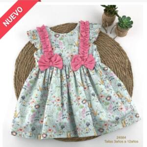 vestido flores