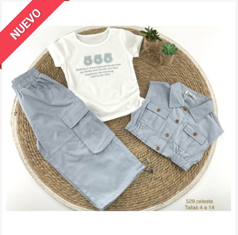 Conjunto chaleco