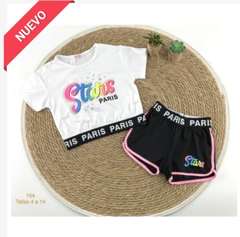 conjunto camiseta + pantalón