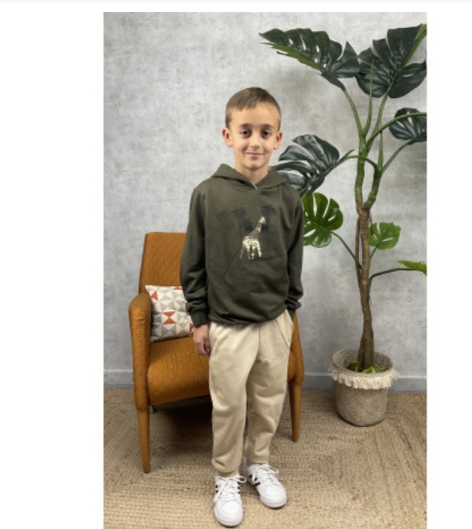 Chándal jirafa de Alma petit