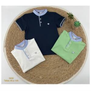 Polo cuello mao