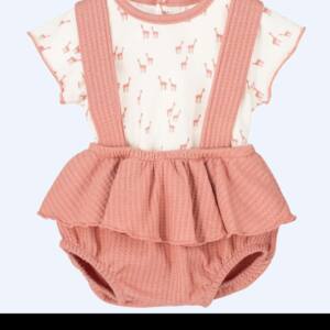 Conjunto ranita pelitre jirafas