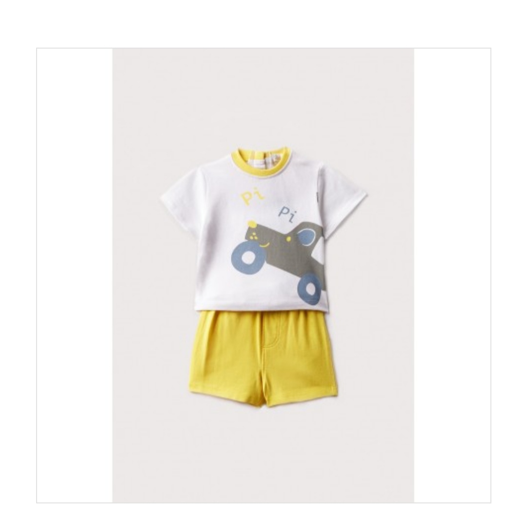 Conjunto bebé limón