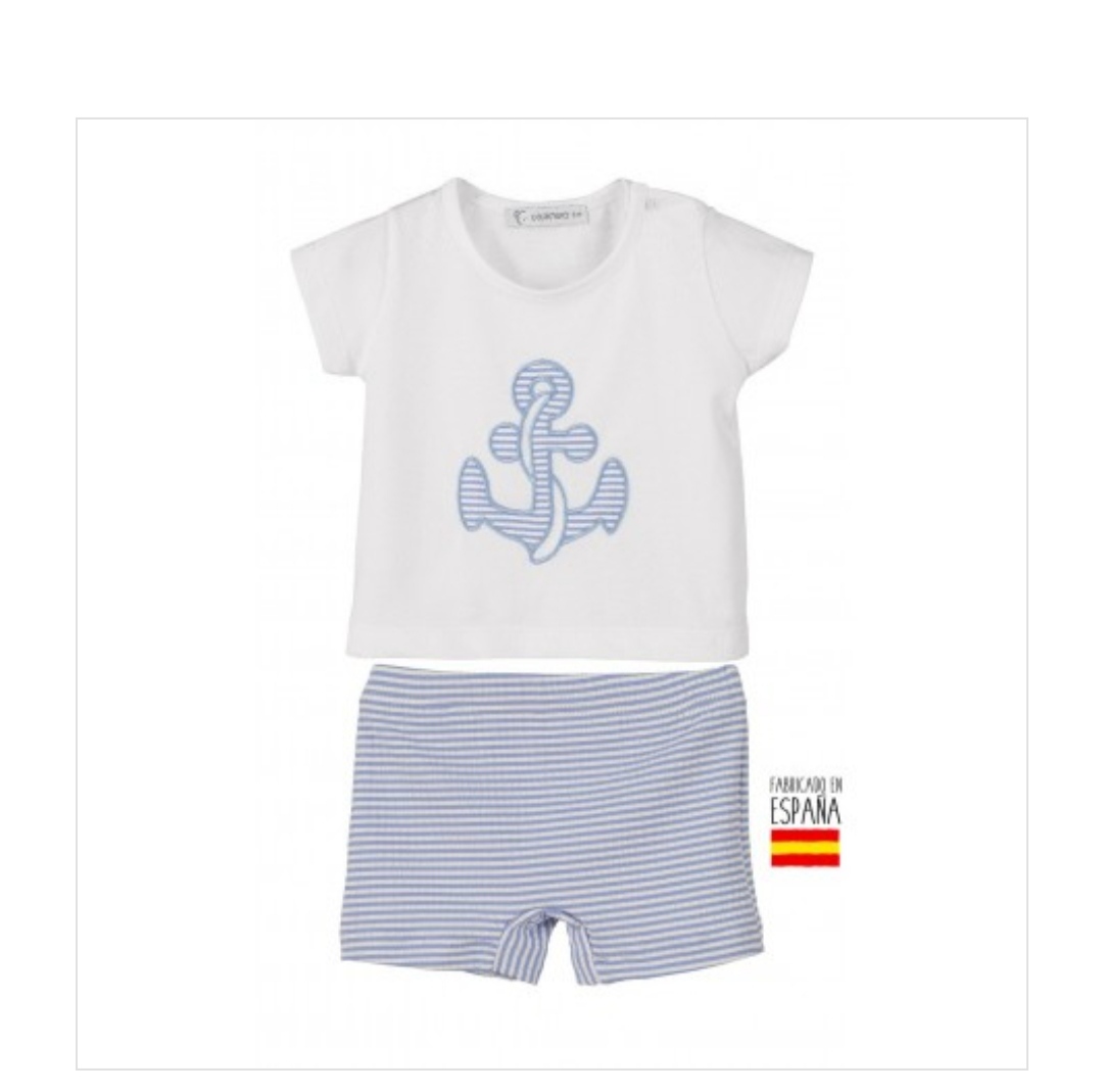 Conjunto baño bebé Ancla