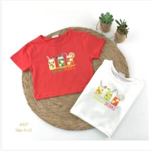 Camiseta corta