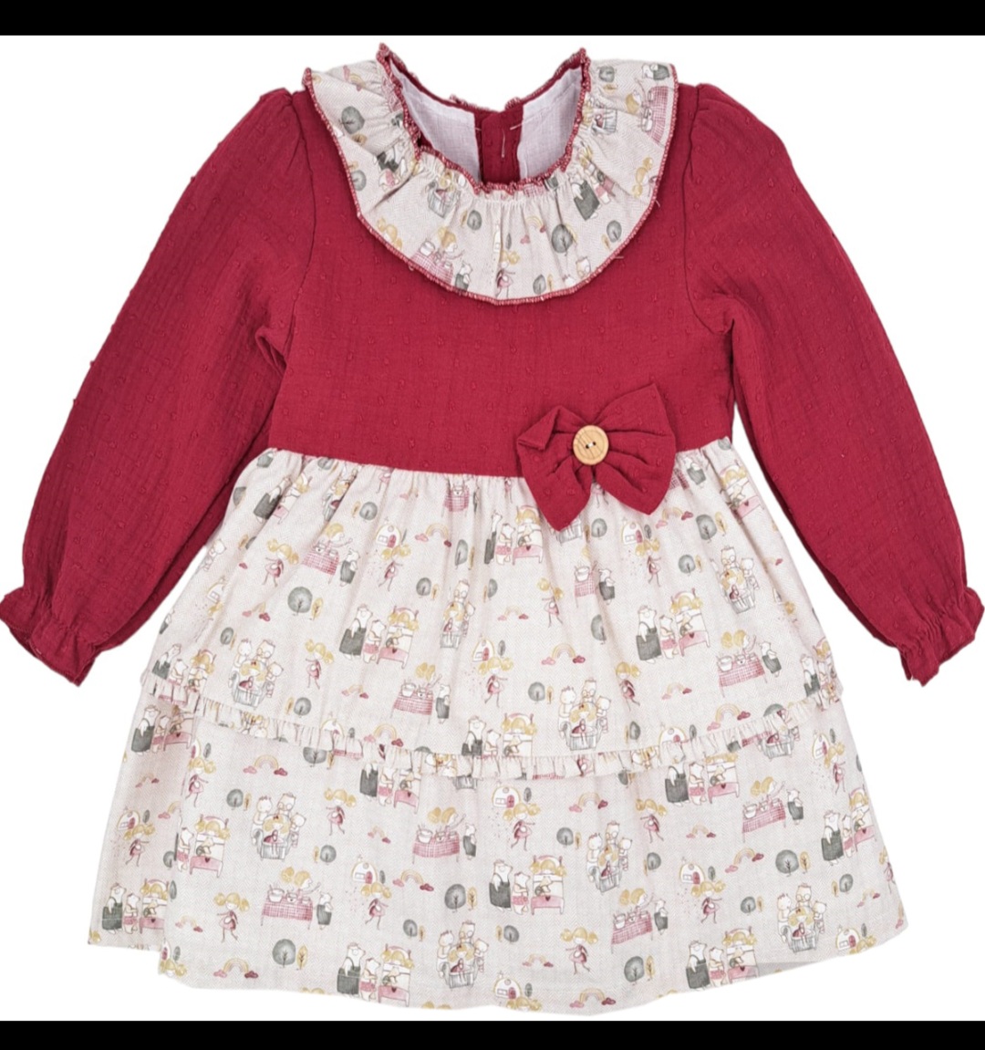 Vestido osos de Baby-Ferr