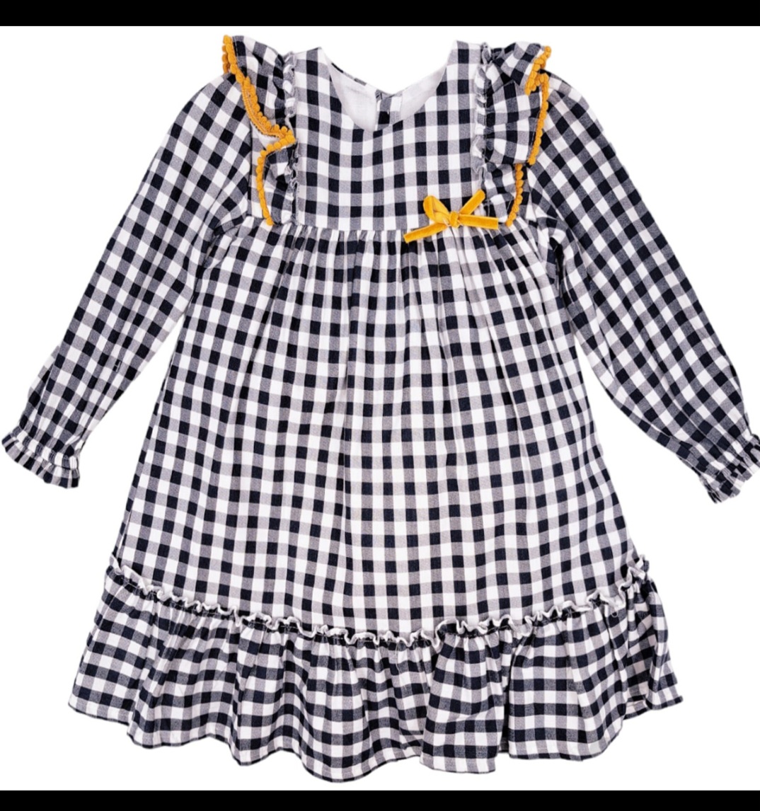 Vestido cuadros de Baby-Ferr