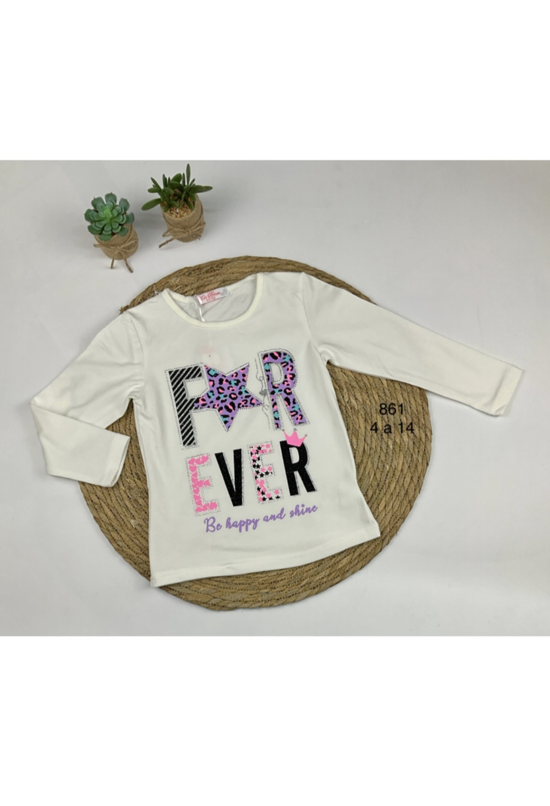 Camiseta manga larga